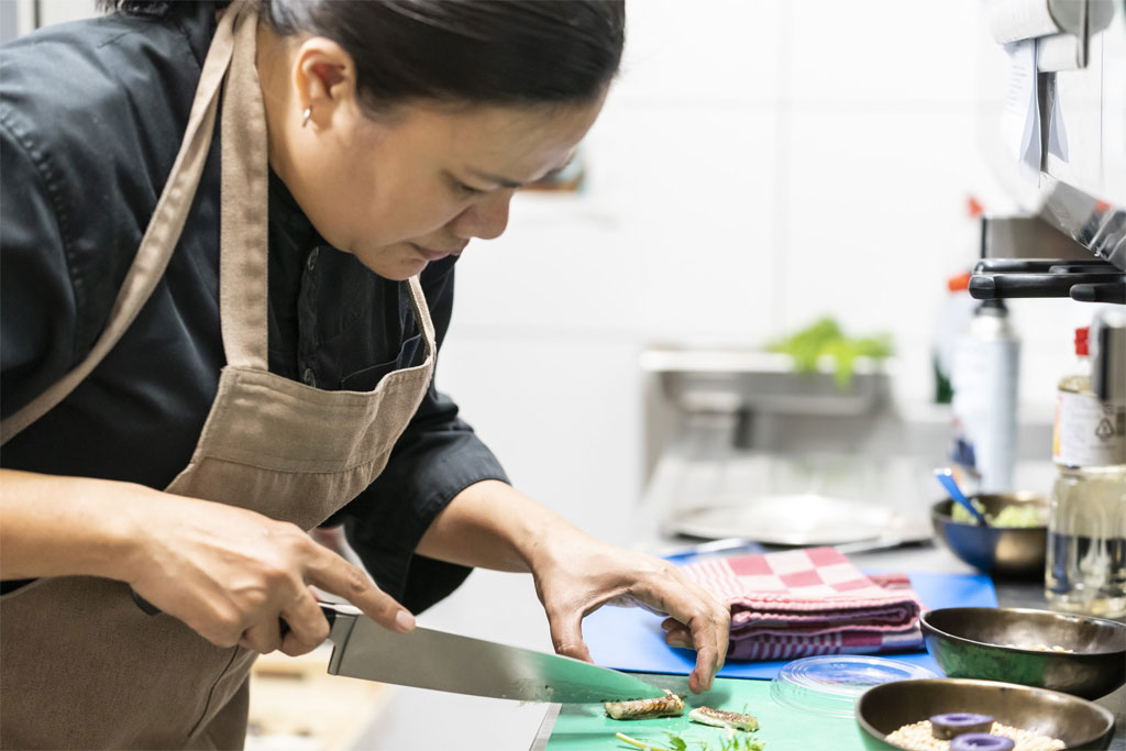 chef Margie Adriatico, © Brasserie WaseGolf