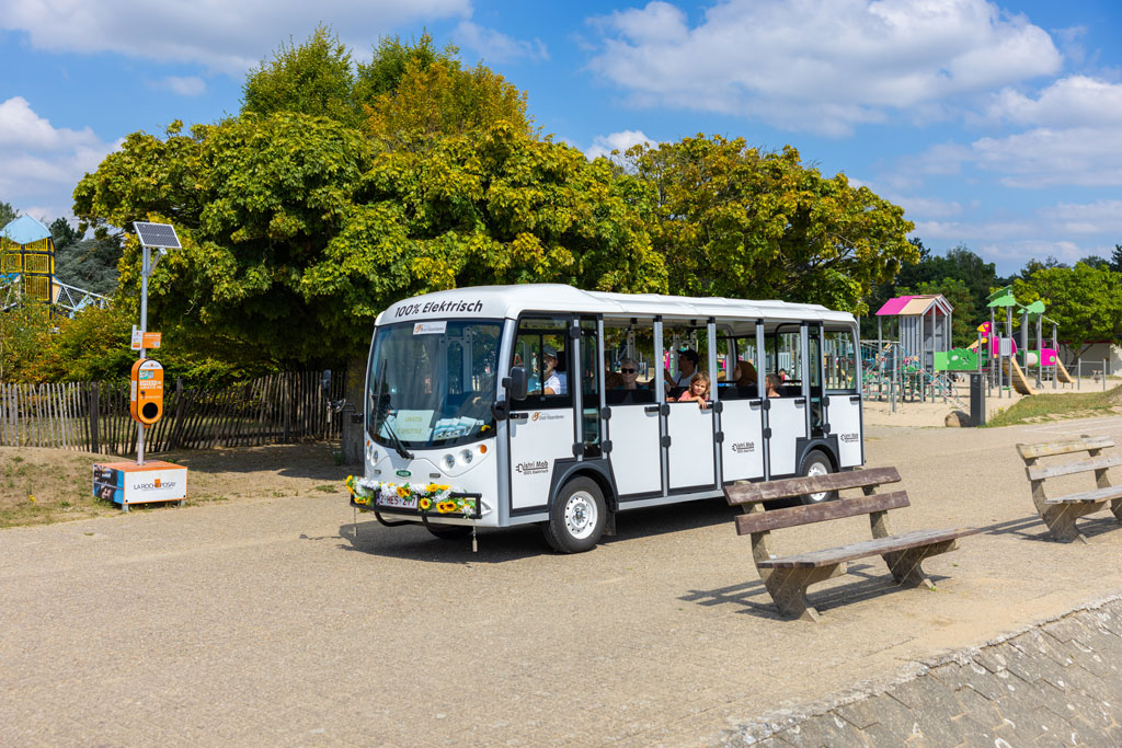 Ook het busje was populair tijdens de zomer. foto: © Provincie Oost-Vlaanderen